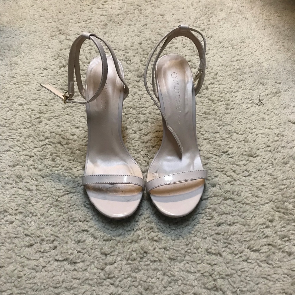 Nude Strappy Heels